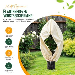 Winterhoes tegen vorst - Plantenhoes - Winterhoes -  180 x 120 cm