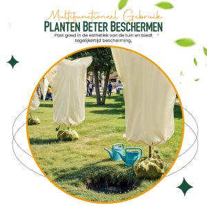 Winterhoes tegen vorst - Plantenhoes - Winterhoes - 240 cm x 200 cm