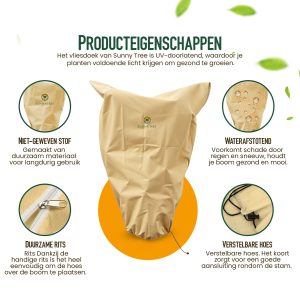 Winterhoes tegen vorst - Plantenhoes - Winterhoes - 240 cm x 200 cm
